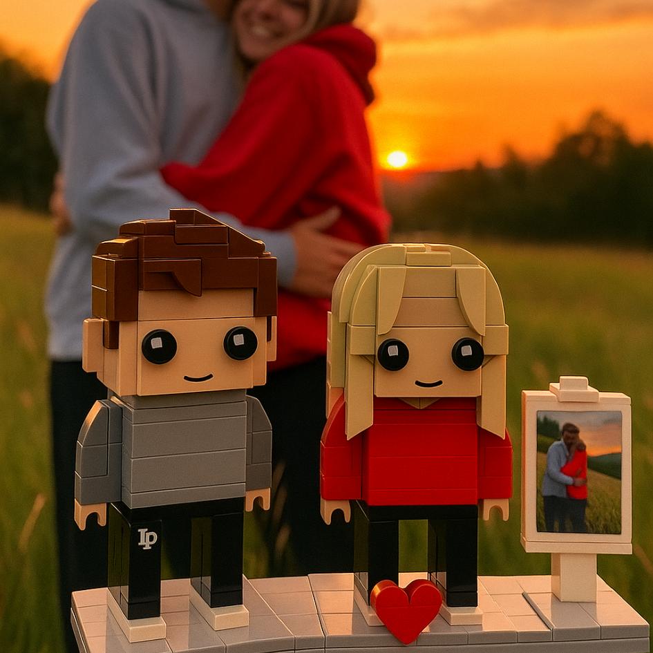 Customized Brick Portrait (One Character)