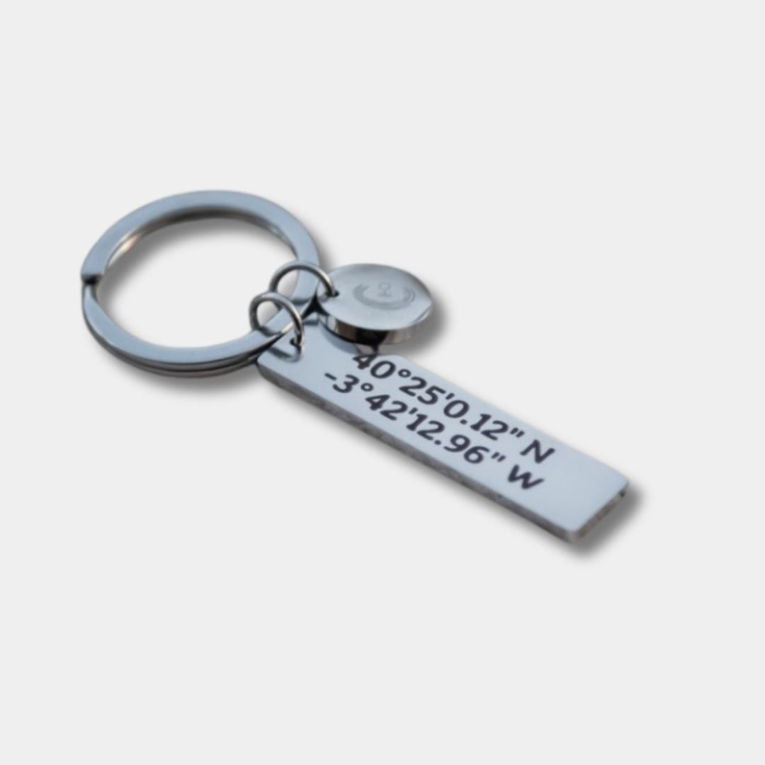 Individualisierter Schlüsselanhänger mit Gravur