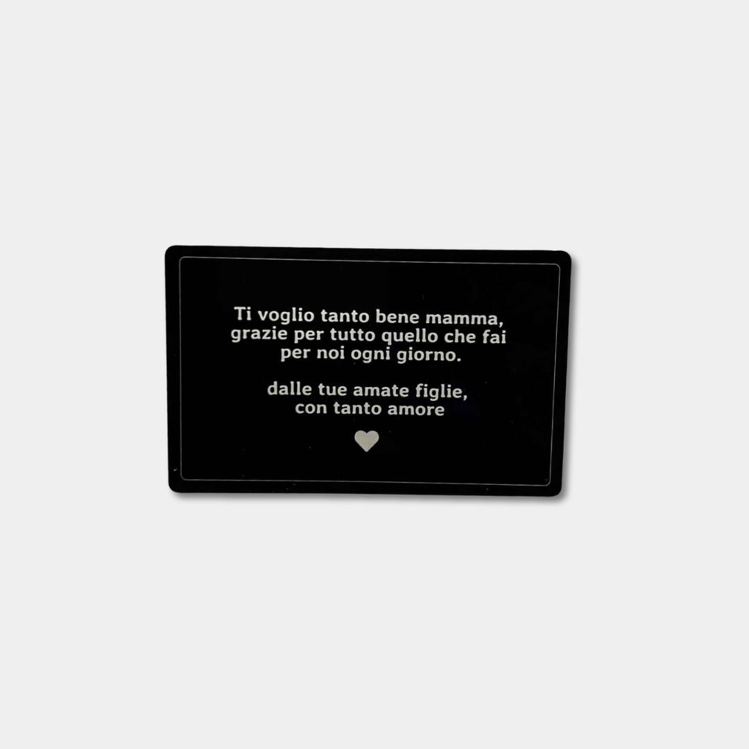 Note gravée personnalisée