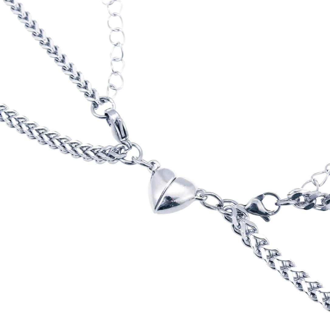 Par de 2 Imanes de Corazón (Atracción Mágica)