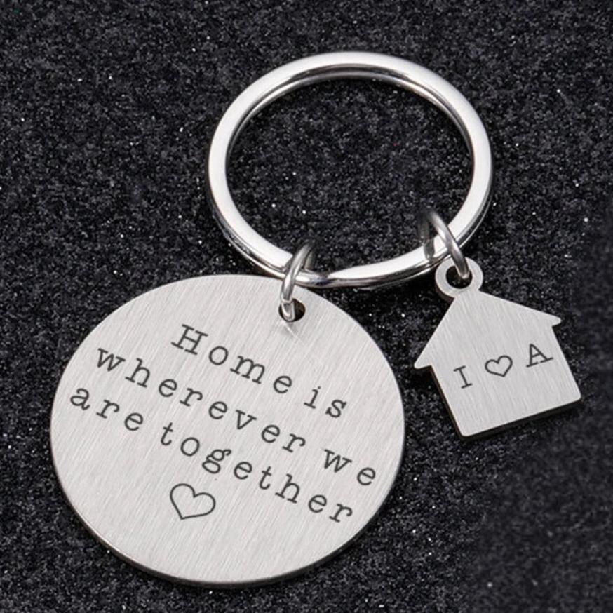 Portachiavi Tondo con Incisione