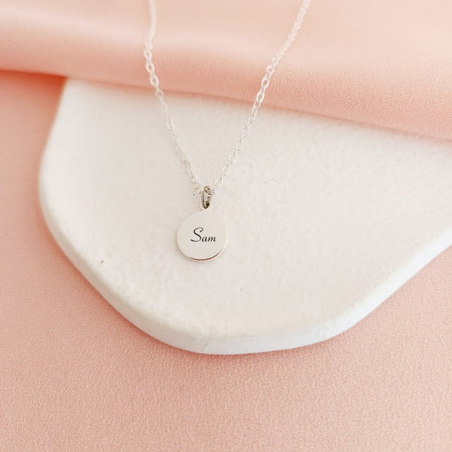 Collana Personalizzata con Impronta Zampa Animale Incisa