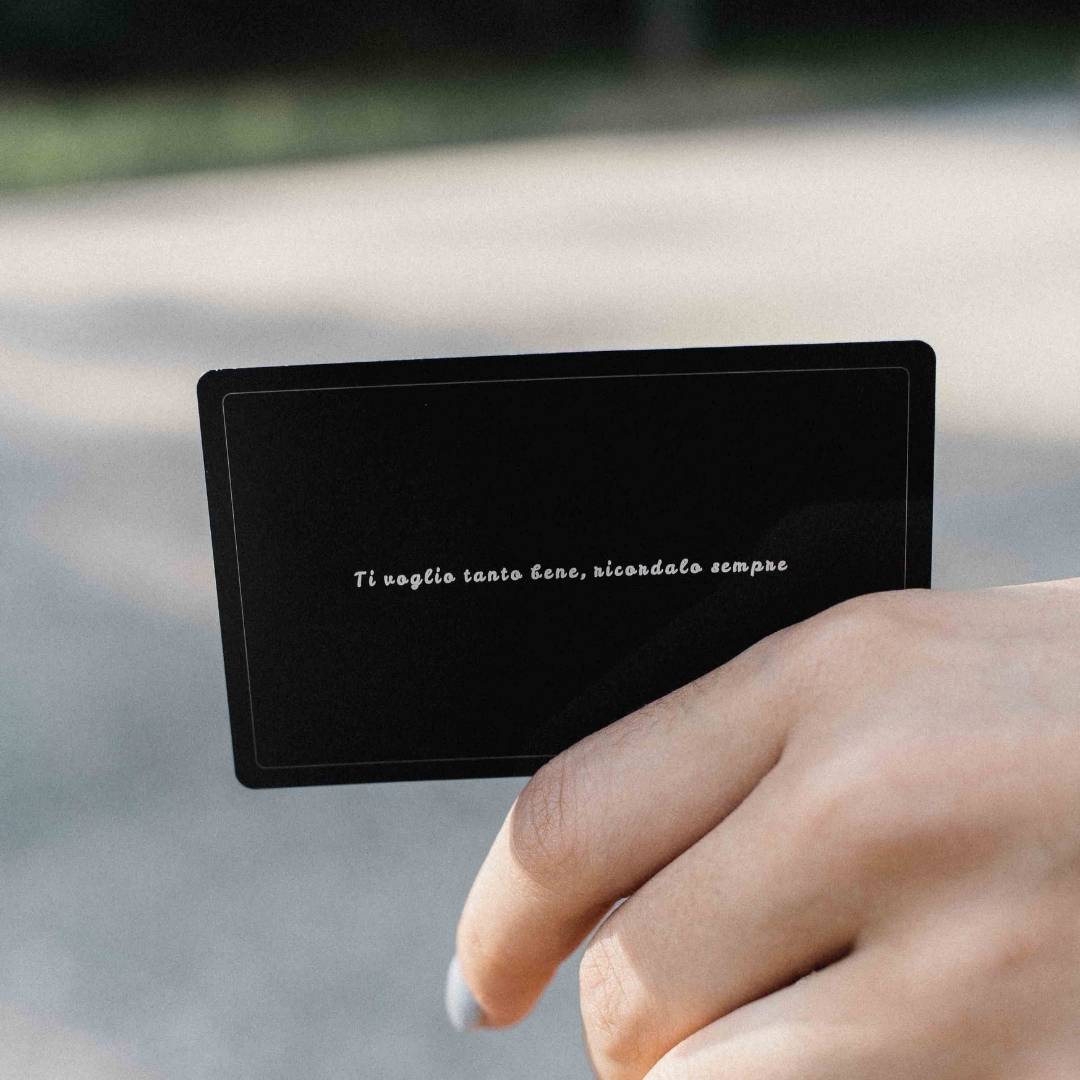 Note gravée personnalisée