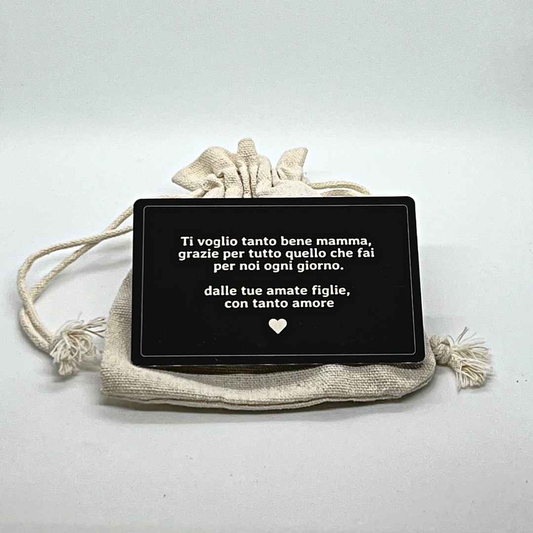 Note gravée personnalisée