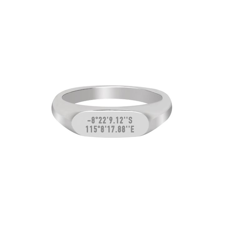 Anello Personalizzato con Coordinate - PENDI