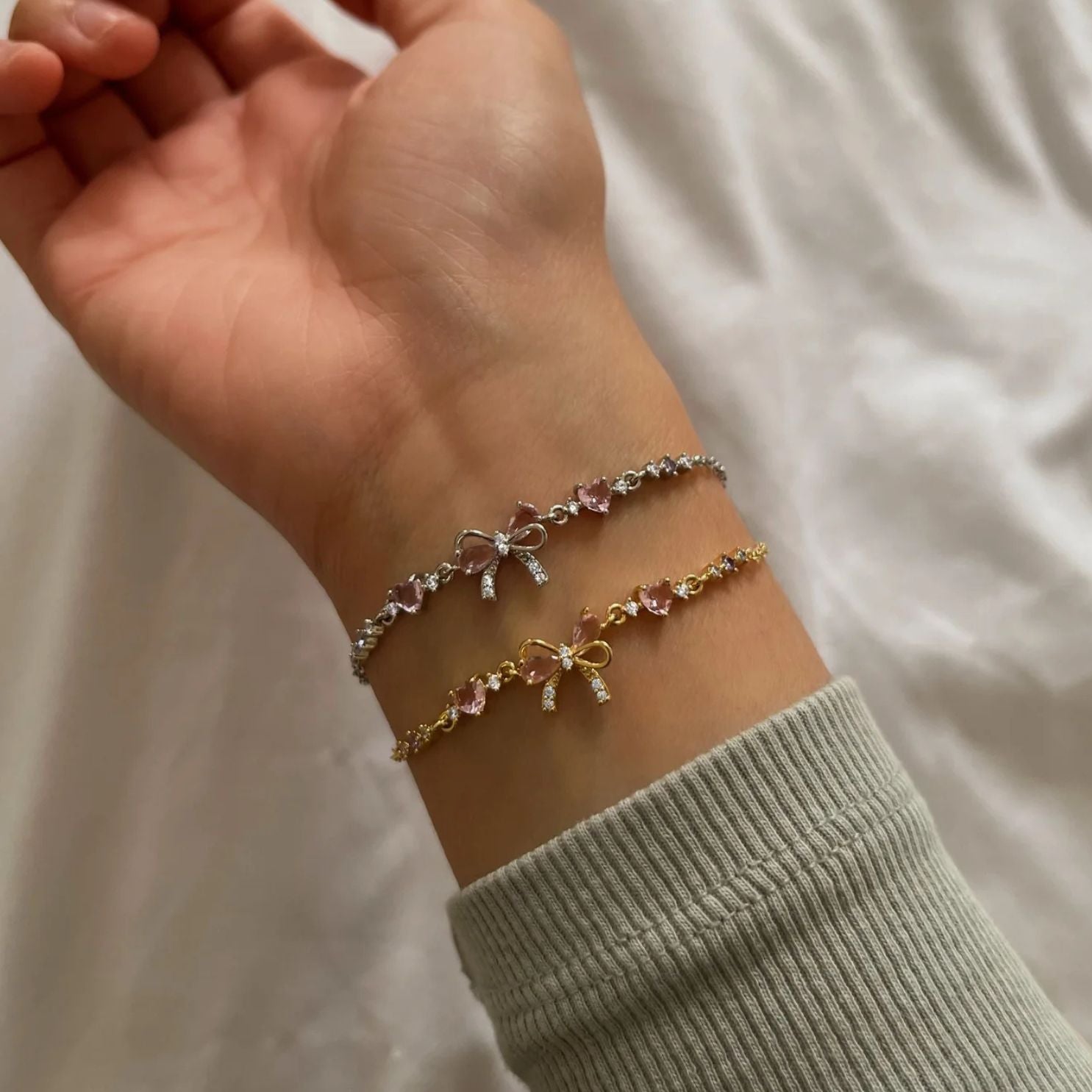 Braccialetto con Fiocco dell'Amicizia