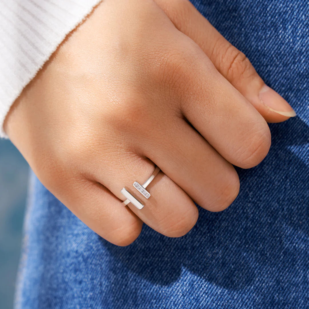 Anello "Alti e Bassi" Regolabile